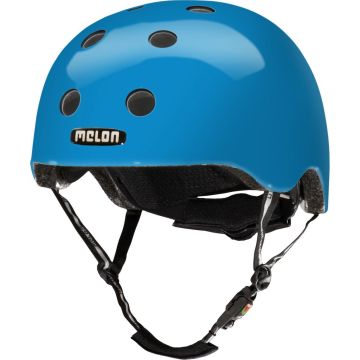 Melon helm Rainbow Blue XL-XXL (58-63cm) blauw