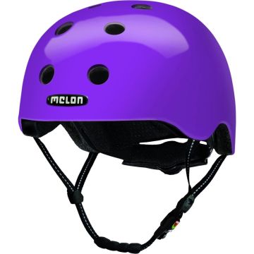 Melon Rainbow Purple Fietshelm - Maat XL-XXL (58-63cm) - Paars