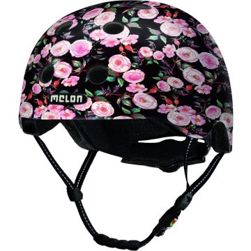 Melon Kinderhelm Urban Active Junior 46-52 Cm Zwart/roze Mt Xxs/s