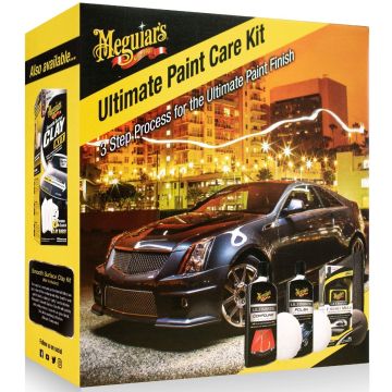 Meguiar's Ultimate Paint Care Kit - Auto was set - 5 stuks - Autolak Herstellen &amp; Beschermen - Hydrofobe Barrière