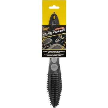 Meguiar's Hair and Fibre Removal Brush - Dierenharenborstel - 1 stuks - Verwijderd Dierenharen - Auto wassen