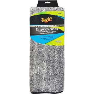 Meguiar's Duo Twist Drying Towel - Droogdoek - 50x90cm - 87% Polyester/13%polyamide - Grijs