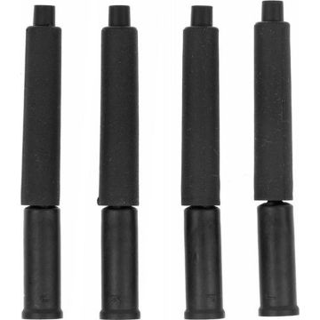 Afgedichte kabeleindhoedje PVC met rubber Shimano voor schakelkabel (4 sets)