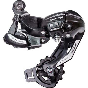 Achterderailleur Shimano Tourney TY500 - 6/7 speed - directe montage (D-Type)