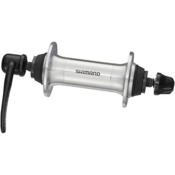 Voornaaf SHIMANO RM70 QR 36 gaats - zilver