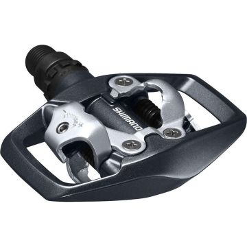 Shimano Pedalen Ed500 Mtb Spd Zwart/zilver Set