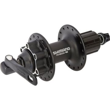 Achternaaf Shimano FH-M525 8/9/10 speed - 36 gaats 6 bouts remschijfbevestiging - zwart