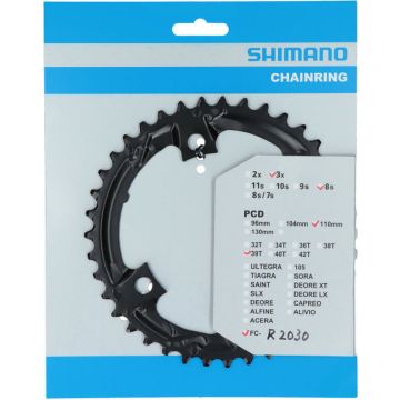 Kettingblad 39T Shimano Claris FC-R2030 - 7/8 speed