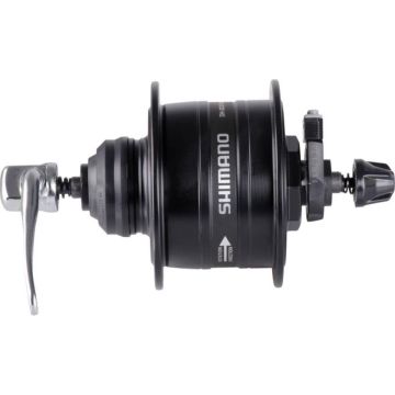 Shimano Naafdynamo Dh-3d37 Centerlock 133 Mm 36g Zwart