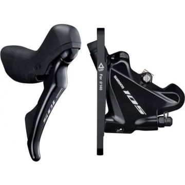 Shimano Schijfremset 105 Br-r7020 Voor Aluminium Zwart