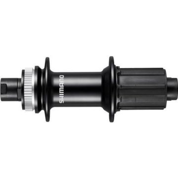 Achternaaf Shimano FH-RS470 10/11 speed - 28 gaats - Center Lock - 12 mm steekas - zwart