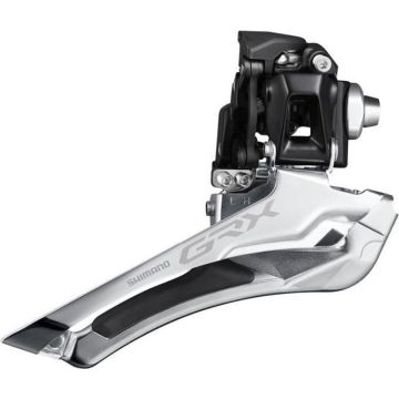 Shimano Voorderailleur Grx Fd-rx400 2x10 Speed Brazed-on Mount