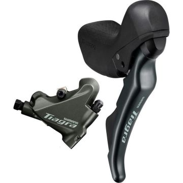 Schijfremset / schakelset 10 speed Shimano Road Tiagra ST-4720 / BR-4770 Flat Mount