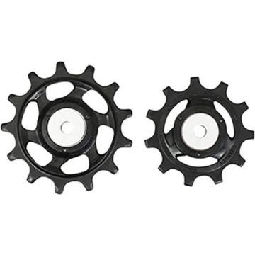 Shimano Derailleurwielset Grx Rd-rx810 Staal 11s Zwart 2 Stuks