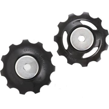 Shimano Derailleurwielset Grx Rd-rx400 Staal 10s Zwart 2 Stuks