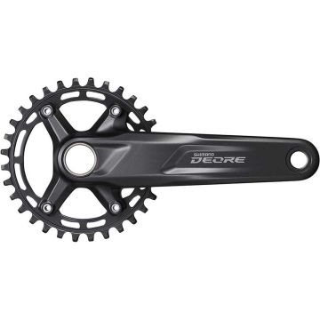 Crankstel Shimano Deore FC-M5100-1 10/11 speed - 32 tands - 175 mm - zwart