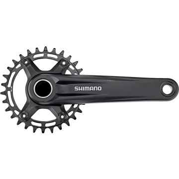 Crankstel Shimano FC-MT510-1 12 speed - 30 tands - 175 mm - zwart