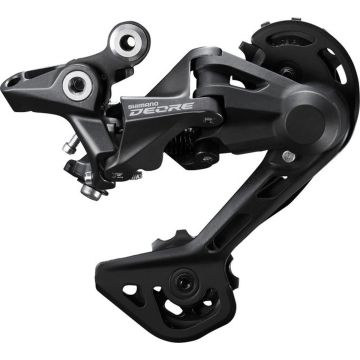 Achterderailleur 2 x 10/11-speed Shimano Deore M4120 SGS - directe montage - zwart