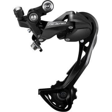 Achterderailleur 9-speed Shimano Alivio RD-M3100 met lange kooi - zwart