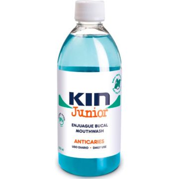 Kin Kin Junior Enjuague Bucal Anticaries 500 Ml