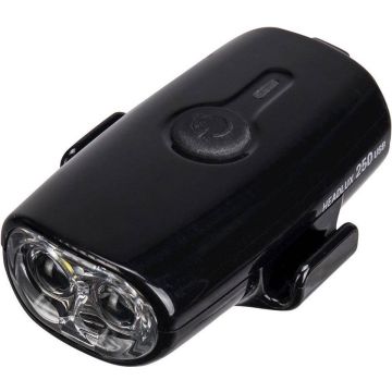 Topeak helm led HeadLux 250 USB, black - 15500088