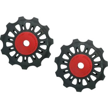 derailleurwieltjes 11 tanden 9V/10V/11V 2 stuks zwart