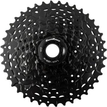 Cassette Sunrace CSM980 9 speed 11-40T - zwart