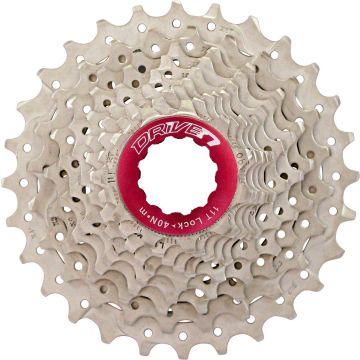 Cassette 10 speed Sunrace CSRX0 11-32T - metallic