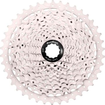 Cassette 10 speed Sunrace CSMS3 11-46T - metallic zilver