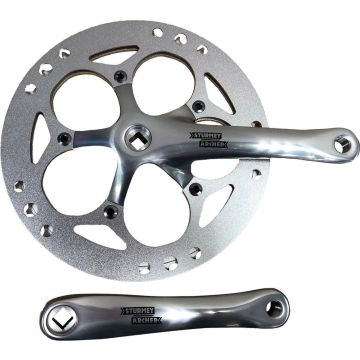 SA crankset zilver 56T 170mm FCSS56 Single chainguard