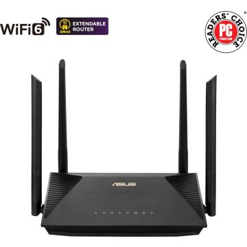 ASUS RT-AX53U - Extendable router - 4G / 5G Router vervanger - WiFi 6 - AX1800