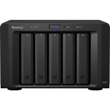 Externe Harde Schijf Nas Synology DX517 2,5-3,5 SATA 60 TB Zwart