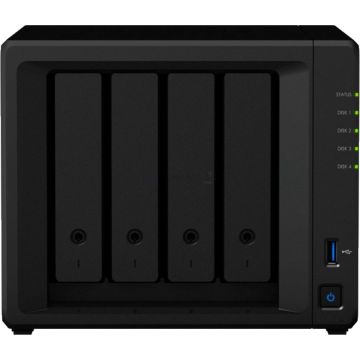 Synology DiskStation DS423+, NAS, Rack (8U), Intel® Celeron®, J4125, Zwart