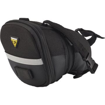 Topeak Aero Wedge Packs Strap Medium - Zadeltas - 1.2 liter - Zwart