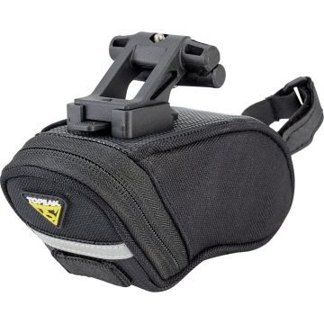 Topeak Aero Wedge Packs Small - Zadeltas - Clip&amp;Clickfix - 0.65 l - Zwart