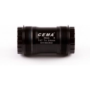 CEMA Bracketas T47 PRAXIS M30-Keramisch-Zwart