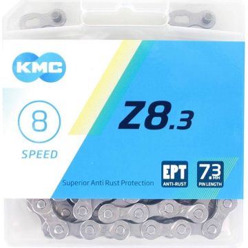 KMC ketting Z8 EPT 7/8 speed 3/32 zilver