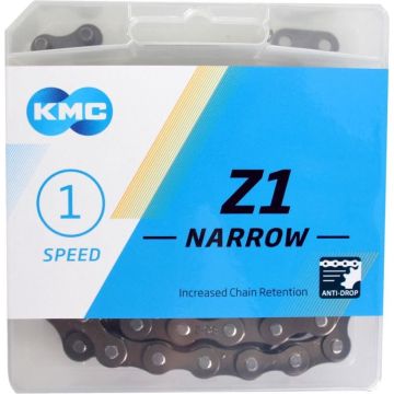 Kmc fiets Ketting Z1 Smal 1/2 X 3/32 Inch 112s Single Speed (Shimano Nexus)