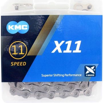 KMC Ketting 11-Speed 118L Grijs