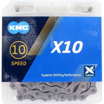 KMC X10 Grijs Fietsketting