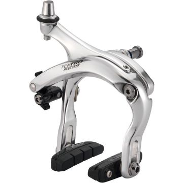 Remset caliper race Tektro R559 met remblokken - zilver