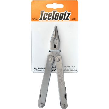 Icetoolz Multitool Lifeguard 15-functies Rvs Zilver