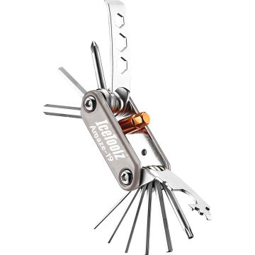 Icetoolz Multitool Amaze 12 X 6 X 4 Cm Staal Zilver 19-delig