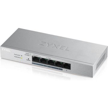 Switch ZyXEL GS1200-5HPV2-EU0101F RJ-45 PoE Grey