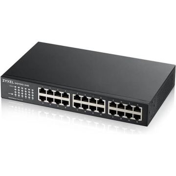 Schakelaar ZyXEL GS1100-24E-EU0103F RJ45 x 24 Ethernet LAN 10/100 Mbps