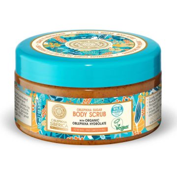 Oblepikha Sugar Body Scrub regenererende en gladmakende bodyscrub 300ml