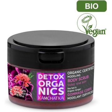 Detox Organics Modellerende lichaamsscrub - biologisch gecertificeerd