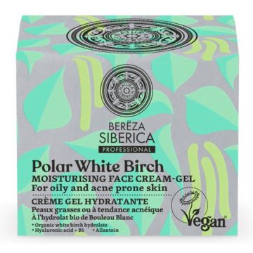 NATURA SIBERICA BEREZA POLAR WHITE BIRCH CREMA-GEL FACIAL 50ML