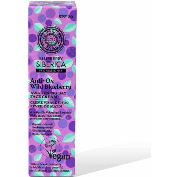 NATURA SIBERICA BLUEBERRY ANTI-OX CREMA DE DIA FACIAL WILD BLUEBERRY 50ML