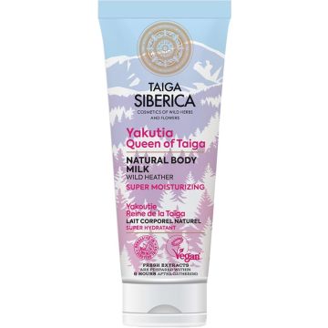 Taiga Siberica Natural Moisturizing Body Milk Queen Of The Taiga From Yakutia 200ml